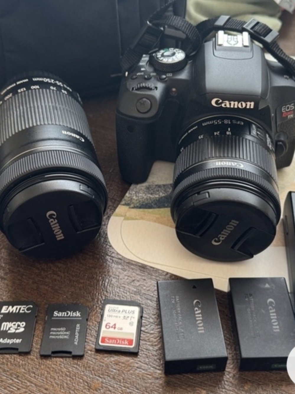 Canon T7i DSLR Camera
